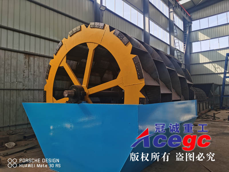 200T風化石英沙球磨破碎制沙水洗生產線