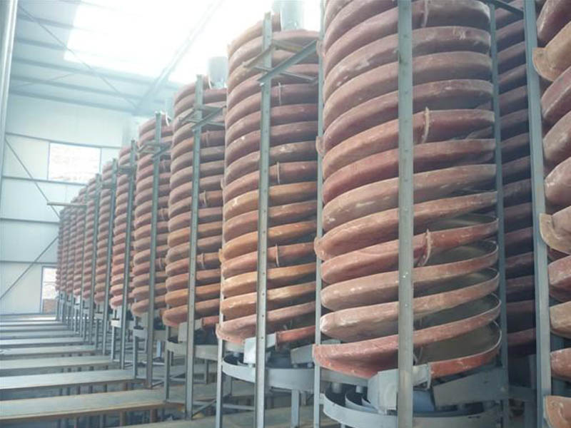 石英砂選礦溜槽設備