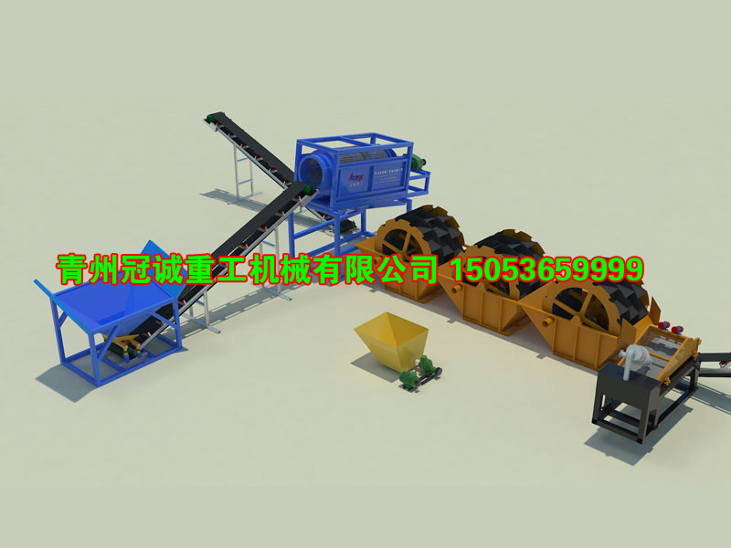 石英砂水洗生產線