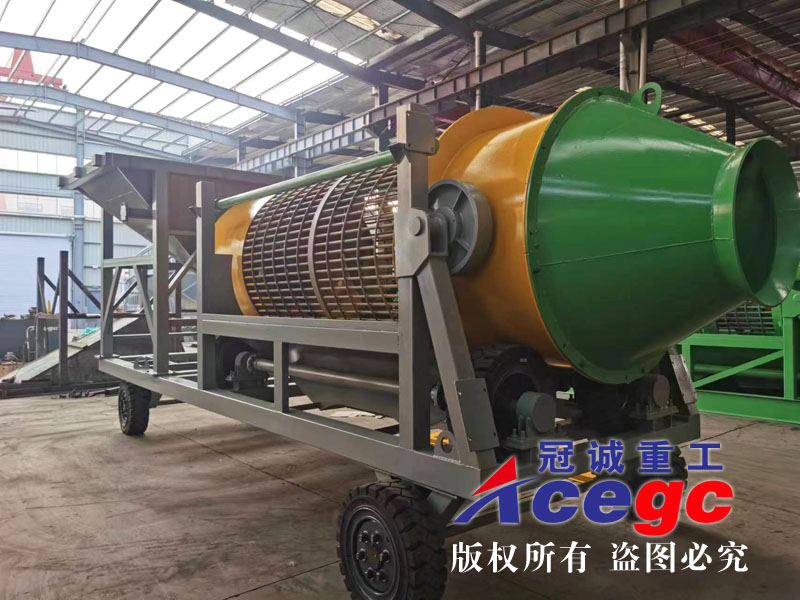 移動式石英砂洗礦機