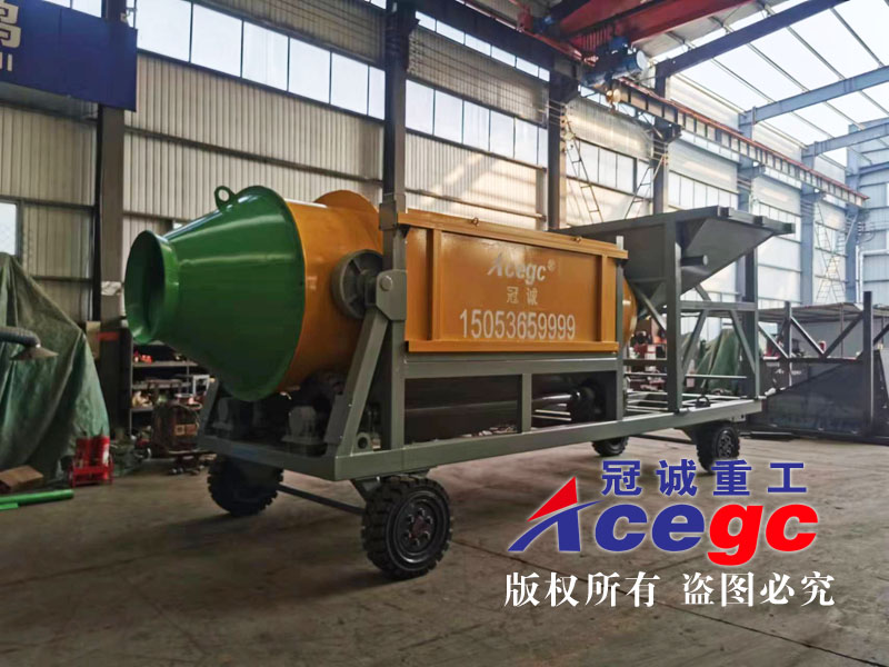 移動式石英砂洗礦脫泥機