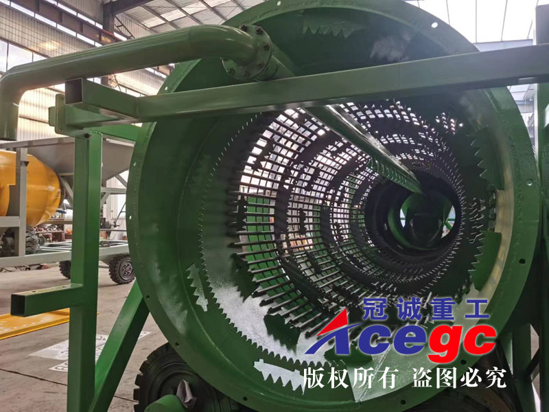 移動式石英砂洗礦脫泥機