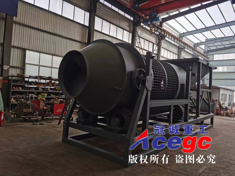 移動式石英砂洗礦脫泥機